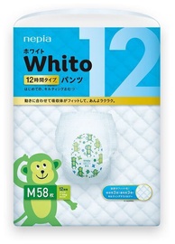 Autiņbiksītes Whito Diapers Pants, M, 58 gab.