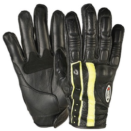 Shiro Pista Gloves SH-06 Black Yellow S