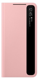 Samsung Smart Clear View Cover For Samsung Galaxy S21 Pink