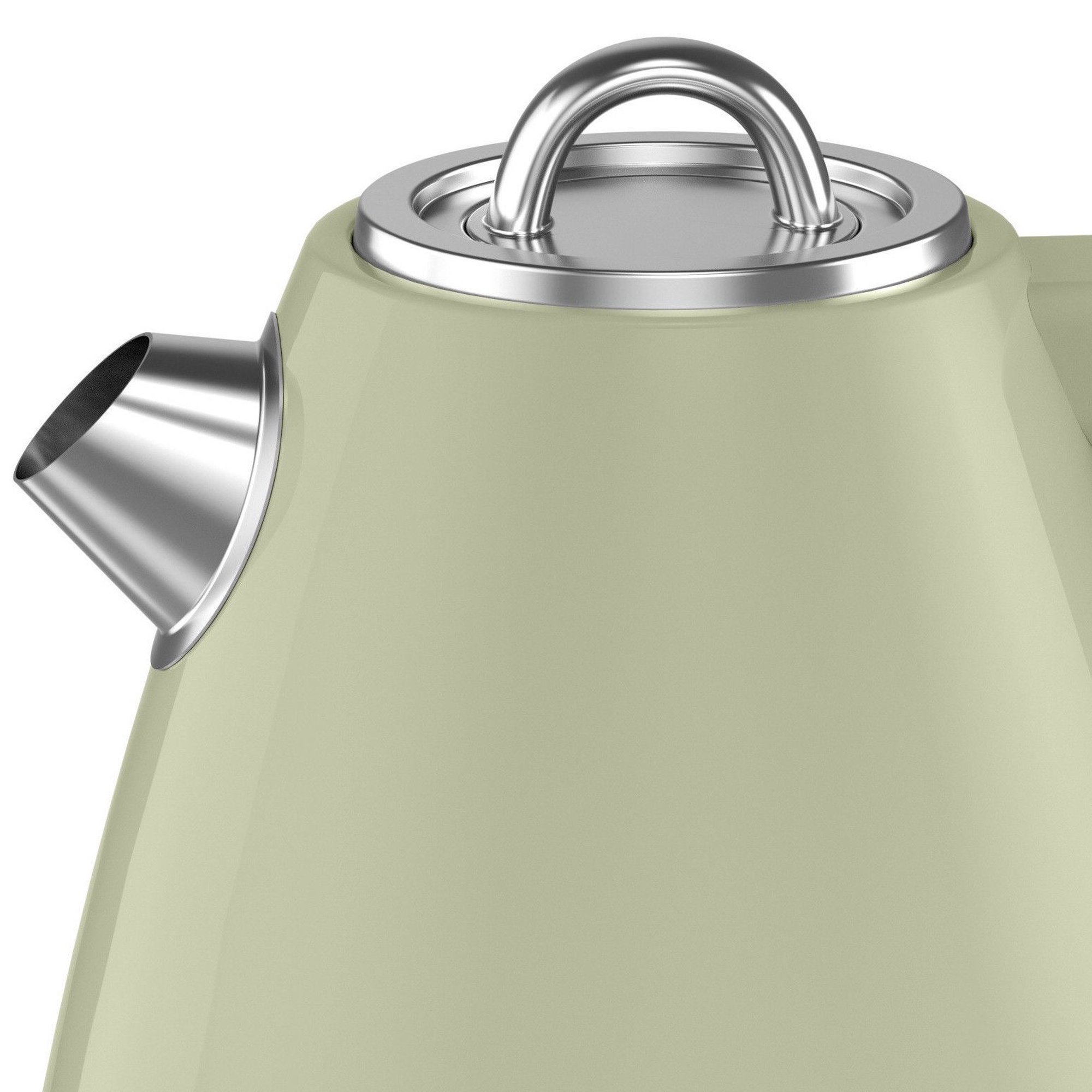 Swan Retro Jug Kettle Green Krauta.ee