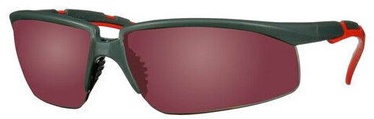 Aizsargbrilles 3M, sarkana/pelēka, Universāls izmērs