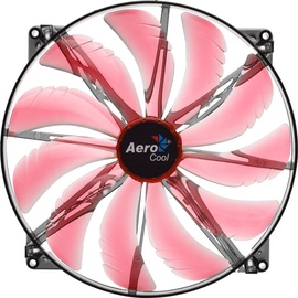 AeroCool Silent Master Red PC Fan 200mm AEROSM-20RL
