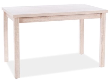 Pusdienu galds Signal Meble Scandinavian Adam, ozola, 1000x600x750mm