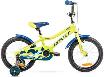 Vaikiškas dviratis Romet Tom 16 9'' Green/Blue