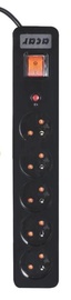 HSK Data Power Strip 5 Outlet 5m Black