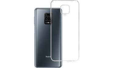 Dėklas telefonui Xiaomi Redmi Note 9 Pro Skaidrus