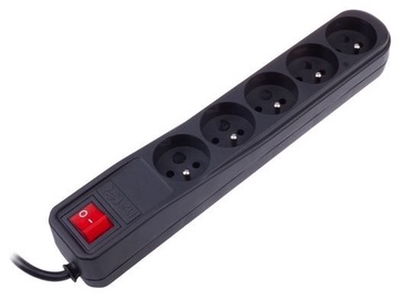 Natec Surge Protector 5 Outlet Black 3m
