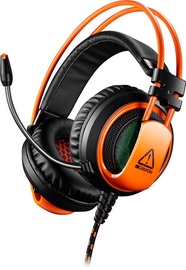 Mänguri kõrvaklapid arvutimängude jaoks Canyon GH-5, oranž