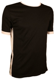 T-krekls, vīriešiem Bars, balta/melna, 2XL