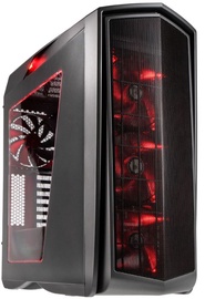 SilverStone Case Primera PM01 Titanium Red LED