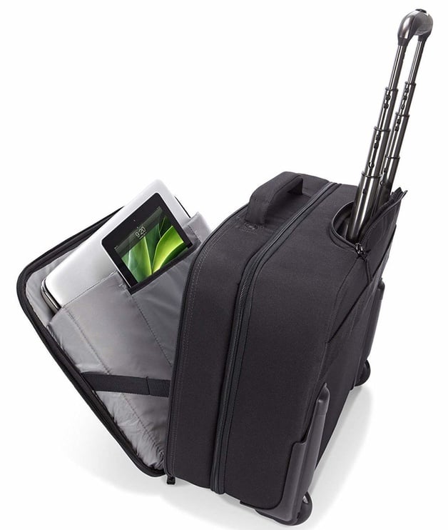 Сумка для ноутбука на колесах Case Logic, черный, 17.3″