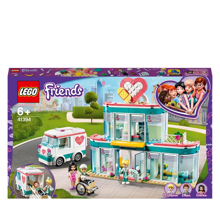 Konstruktor LEGO Friends Heartlake‘i linna haigla 41394, 379 tk