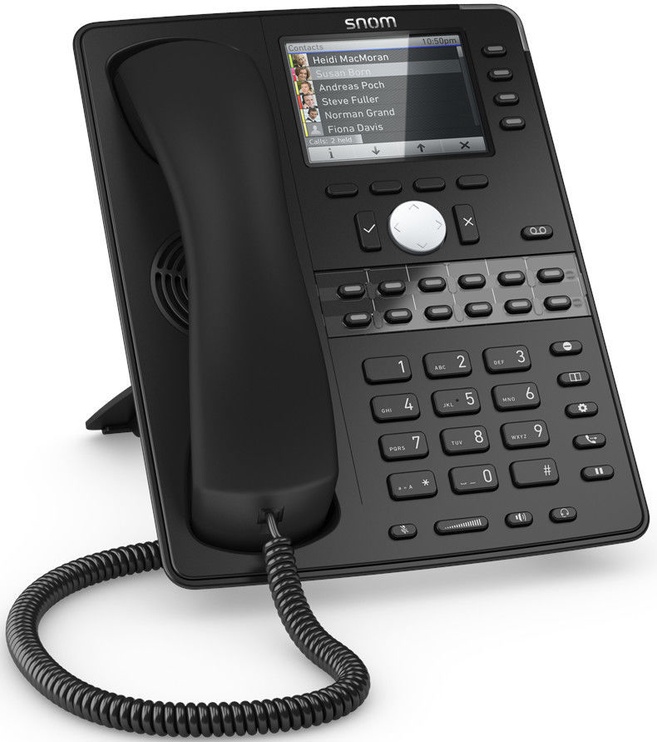 VoIP telefonas Snom D765, juoda