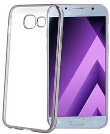 Celly Laser Back Case For Samsung Galaxy A3 A320 Silver