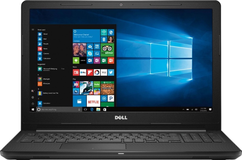 Portatīvais dators Dell Inspiron 3573 Black 3573-8038|1SSD, Intel® Pentium® Silver N5000, 4 GB, 120 GB, 15.6 ", Intel UHD Graphics 605, melna