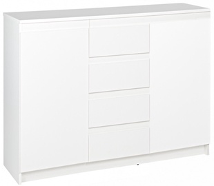 Kumode WIPMEB Armadio A1 2D 4S White, 110x37x85 cm