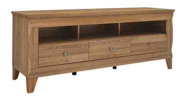 ТВ стол Black Red White Bergen Sibiu Larch, 1560x470x640 мм