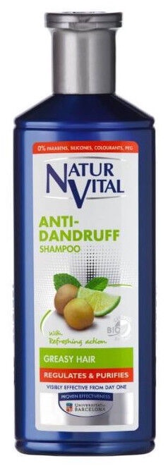 Šampūns Natur Vital Anti Dandruff, 400 ml