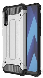 Hurtel Hybrid Armor Back Case For Samsung Galaxy A50 Silver