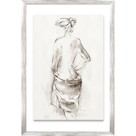 Glezna Home4you Women With Scarf 2, 500 mm x 700 mm