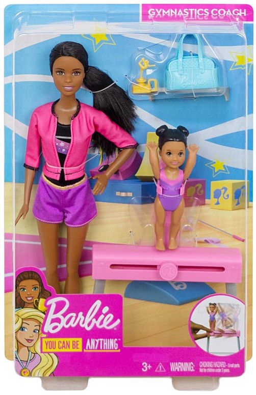 barbie gymnastics playset