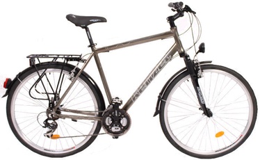 Велосипед Kenzel Trekking Stroller SF, мужские, серый, 28″