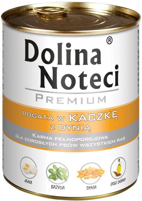 Märg koeratoit Dolina Noteci, pardiliha, 0.8 kg