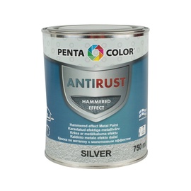 Krāsa metāla virsmām Pentacolor sudraba 750ml