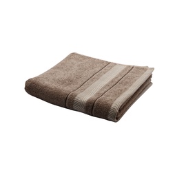 Полотенце для ванной Domoletti Encha Soft, коричневый, 50 см x 90 см