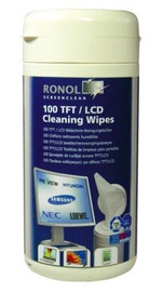 Puhastuslapid Ronol Moist TFT/LCD/PLASMA Cleaning Wipes 100 pcs