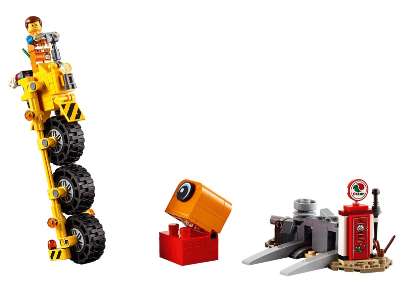 Konstruktors LEGO The LEGO Movie Emmet's Thricycle 70823 70823