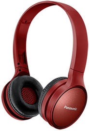 Ausinės Panasonic RP-HF410BE-K Red, belaidės