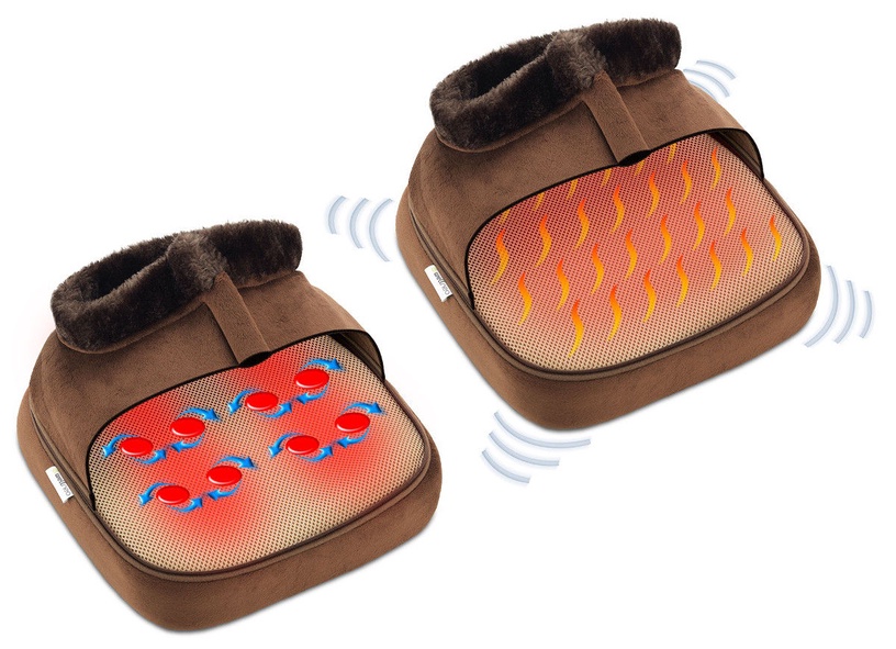 Kojų šildytuvas Wellneo 2 in 1 Warm, ruda