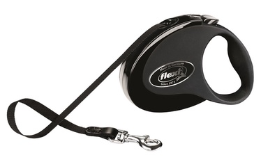Pavada Flexi, 5m, melna