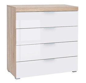 Black Red White Venlo KOM4S Sonoma Oak/White Gloss