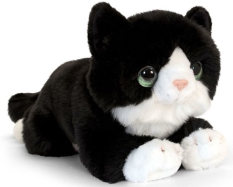 Mīkstā rotaļlieta Keel Toys Cuddle Kitten Black, 32 cm