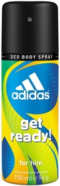 Vīriešu dezodorants Adidas Get Ready!, 150 ml