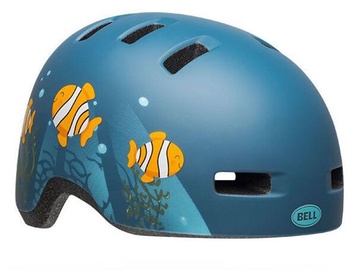 Ķivere velobraukšanai bērniem Bell Lil Riper Clown Fish 7101764, zila, XS