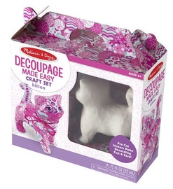 Melissa & Doug Decoupage Made Easy Craft Set Kitten