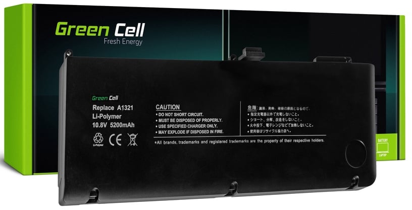 Klēpjdatoru akumulators Green Cell AP10, 5.2 Ah, LiPo