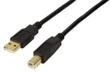 LogiLink Active Repeater Cable USB to USB Black 10m
