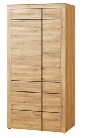 Szynaka Meble Kama 70 Wardrobe Camargue Oak/Black Matt