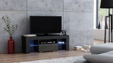 TV staliukas Pro Meble Milano 110 Black/Grey, 1100x350x450 mm