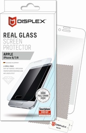 Displex 3D Real Glass Screen Protector For Apple iPhone 6/6s/7/8 White