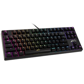 Žaidimų klaviatūra Xtrfy K4 TKL RGB Kailh Red EN