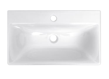 Раковина для ванной Riva RIVA 63, керамика, 370 мм x 640 мм x 130 мм