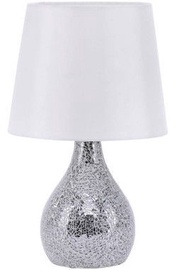 Leuchten Direkt Cornelius 11245-16 Table Lamp White/Silver 40W E14