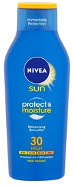 Солнцезащитное молочко Nivea Sun Protect & Moisture SPF30, 200 мл