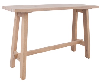 Pusdienu galds Home4you Bergen 18145, ozola, 1200x400x750mm