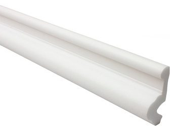 Apdares lente Omic PN75, balta, 2000 mm x 70 mm